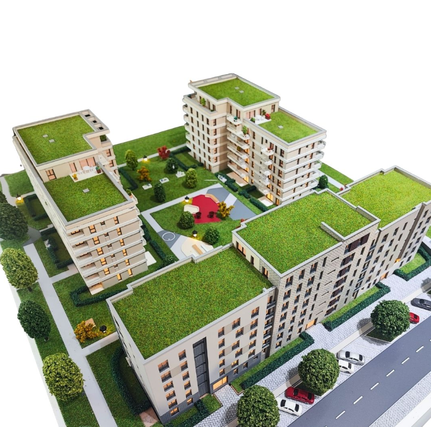  Instone - Modèle architectural détaillé pour un nouveau projet à Francfort