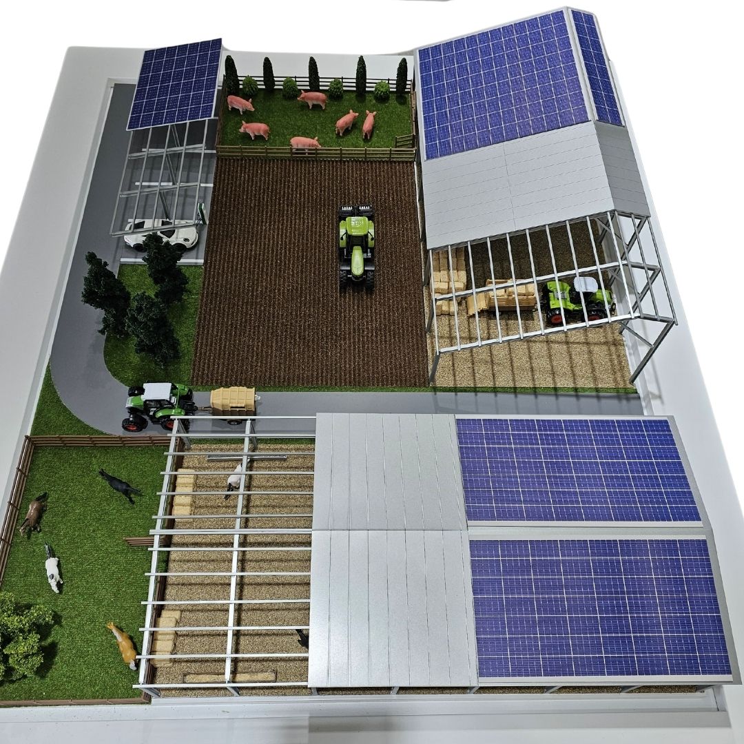  Maquette au Salon international de l'élevage 2024 à Rennes, France lors de SPACE 2024 - The international exhibition for animal farming