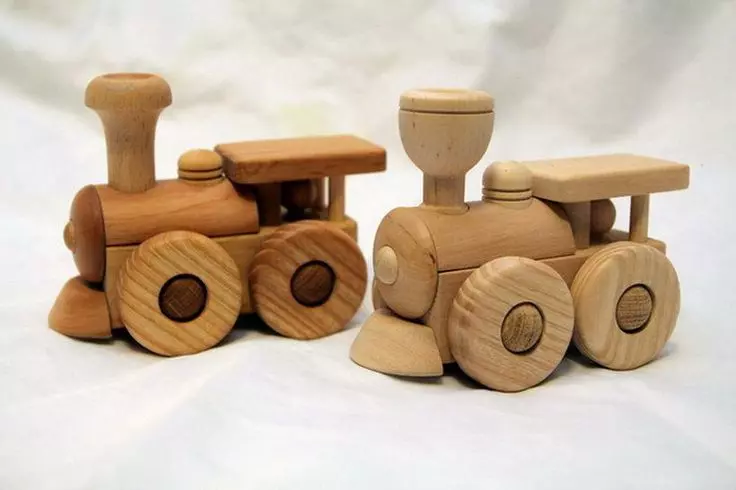 Modèle de jouet en bois