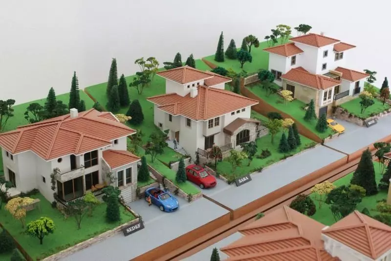Fabrication de maquettes de construction