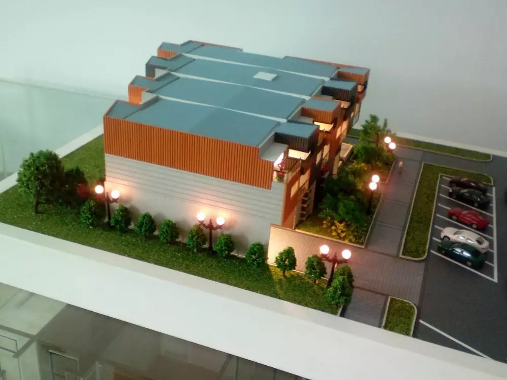 Construction de maquettes de bâtiments