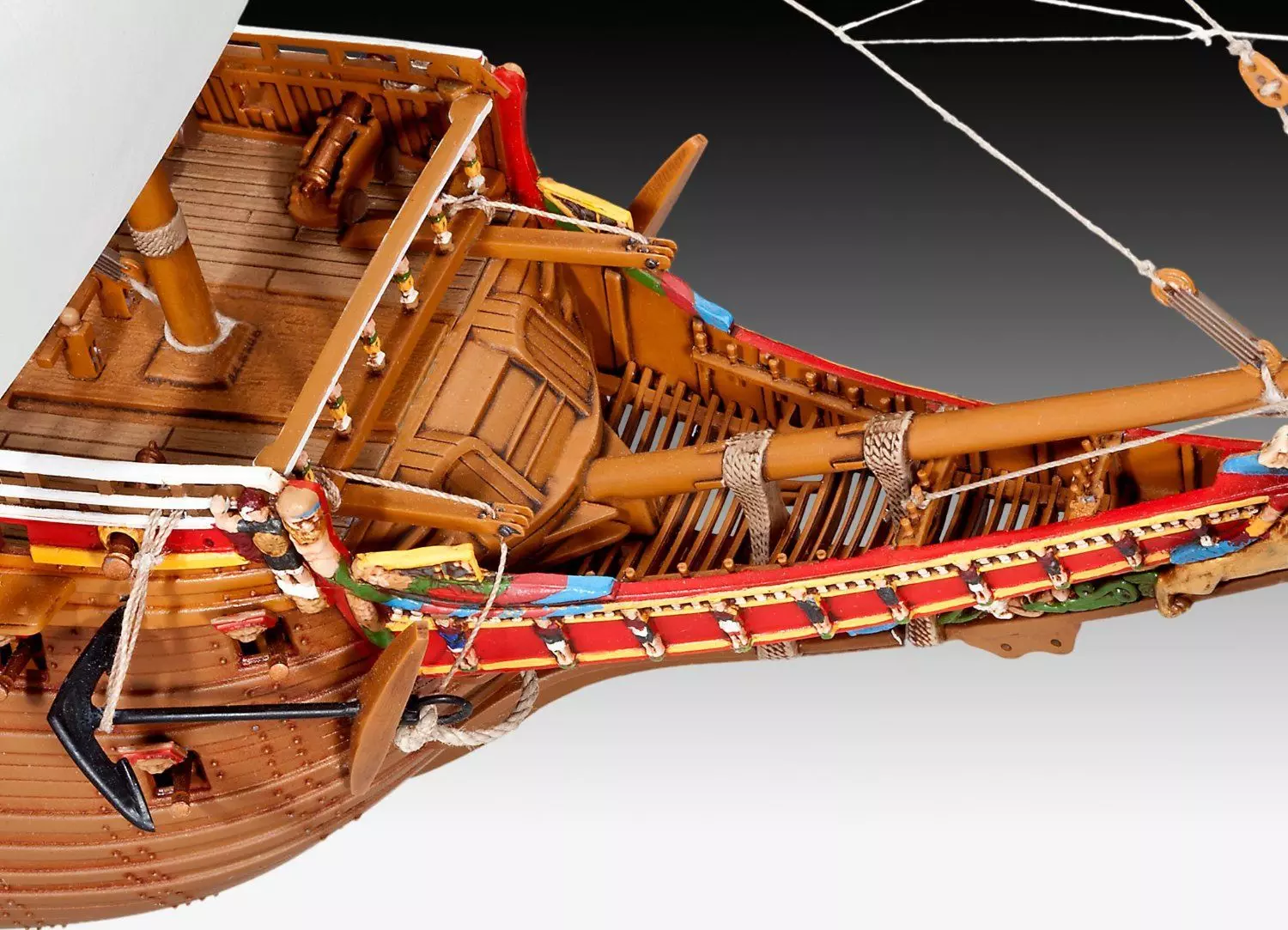 Bateau de pirate en bois