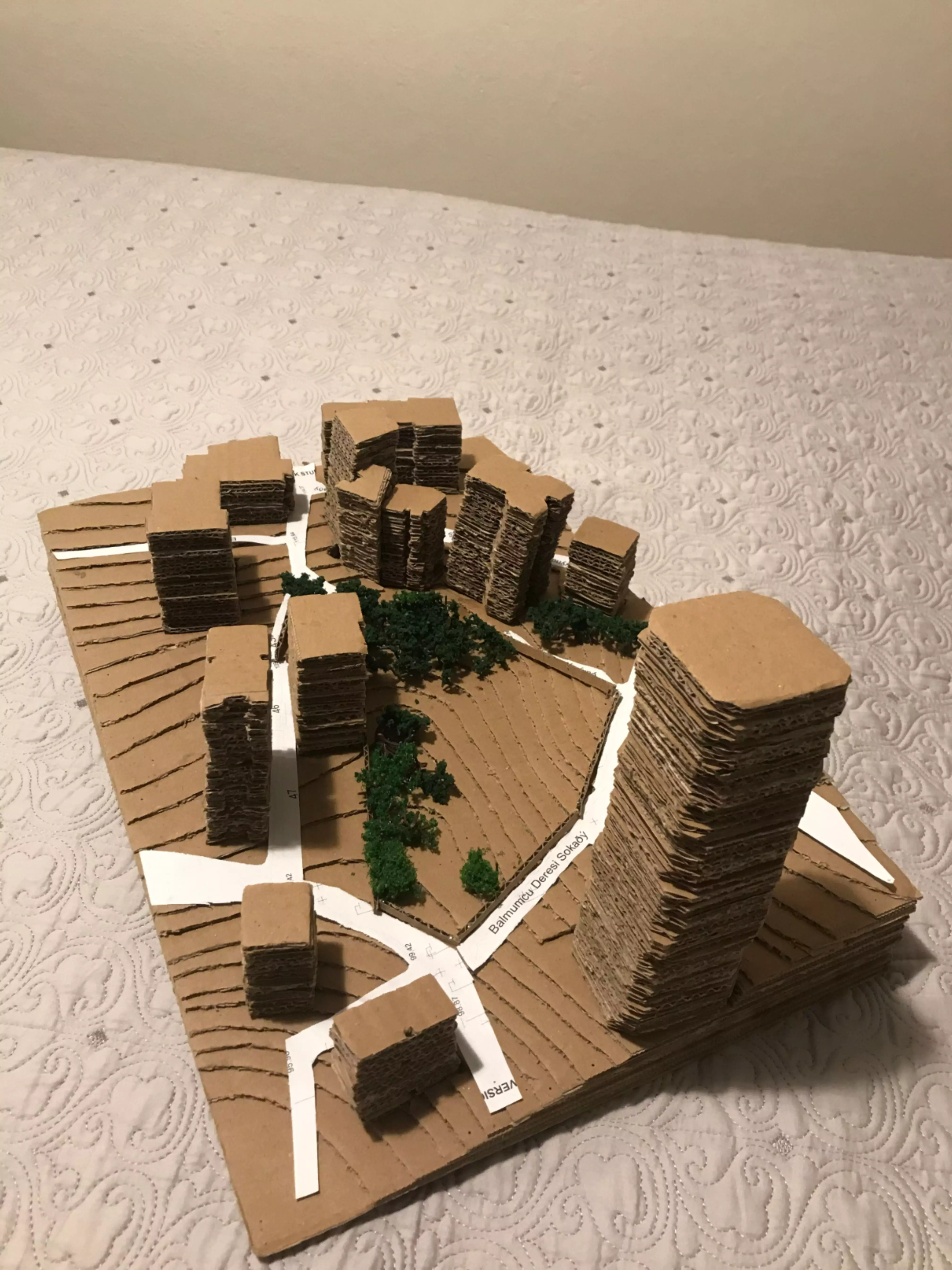 Maquettes de Topographie