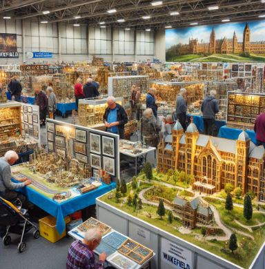 Exposition de modélisme à la Foire du Modelisme de Vitry Sur Seine.