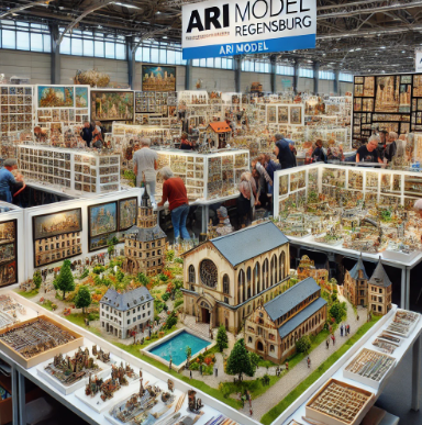 Modèles détaillés par Ari Maquette exposés à la Foire du Modelisme Cannes.
