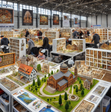 Modèles détaillés présentés par Ari Maquette à la Foire du Modélisme Drancy.