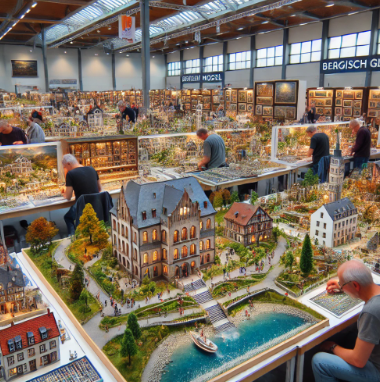 Modèles détaillés présentés par Ari Maquette à la Foire du Modélisme Ajaccio.