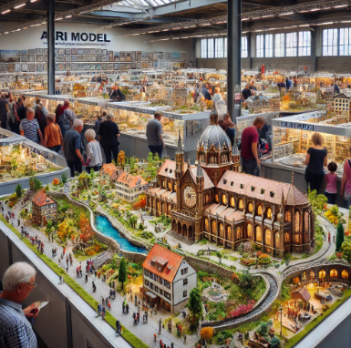  Modèles détaillés exposés par Ari Maquette à la Foire du Modélisme Venissieux.