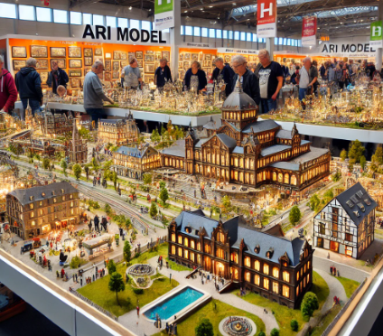  Modèles exposés par Ari Maquette à la Foire du Modélisme d'Épinal.