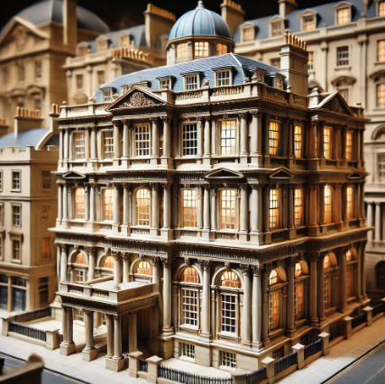 Une maquette architecturale détaillée réalisée par Ari Maquette, alliant précision et créativité à Paris.