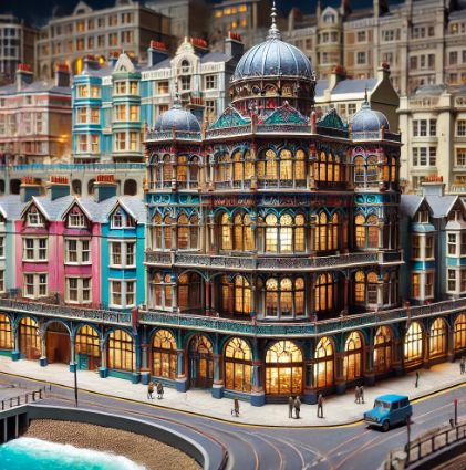 Une maquette architecturale réalisée par Ari Maquette, illustrant la précision et la créativité à Toulouse.