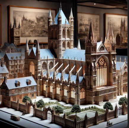 Une maquette architecturale réalisée par Ari Maquette, illustrant la précision et la créativité à Strasbourg.