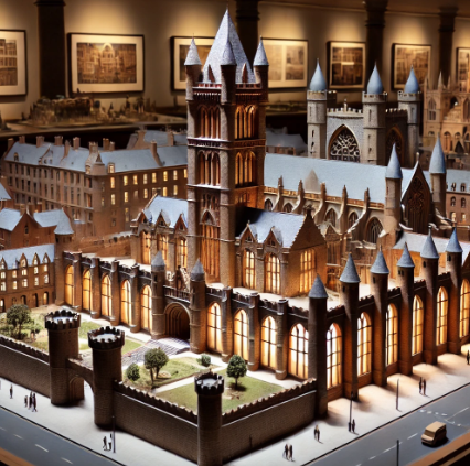 Une maquette architecturale détaillée réalisée par Ari Maquette, illustrant la précision et la créativité à Montpellier.