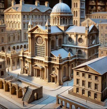 : Maquette architecturale réalisée par Ari Maquette, illustrant la précision et le souci du détail dans la modélisation à Rennes.