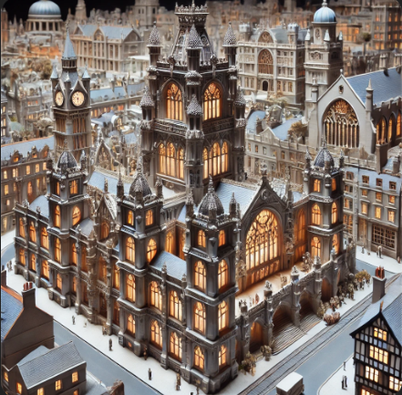 Maquette architecturale détaillée réalisée par Ari Maquette, illustrant la précision et la créativité à Angers.