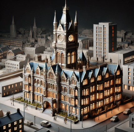 Maquette architecturale détaillée créée par Ari Maquette, illustrant la précision et la créativité à Limoges.