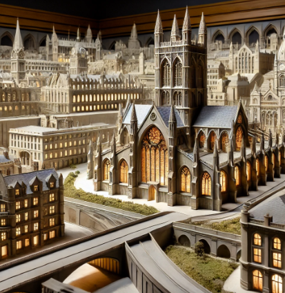 Une maquette architecturale réalisée par Ari Maquette pour un projet à Saint Maur des Fosses, illustrant un niveau exceptionnel de détail et de qualité.