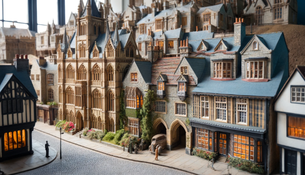 Maquette d'œuvre architecturale
