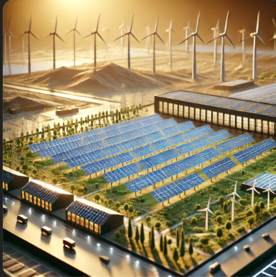 Un modèle de centrale solaire conçu par Ari Maquette : un mélange de précision et d’innovation pour des projets durables.