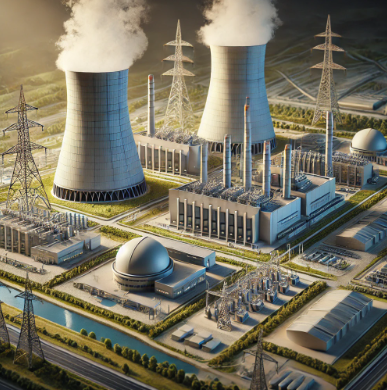 Un modèle détaillé de centrale nucléaire conçu par Ari Maquette, alliant innovation technique et précision esthétique. Une solution idéale pour les projets énergétiques, les présentations et la sensibilisation éducative.