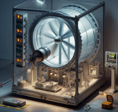 Le Modèle de tunnel à vent et de test de turbine de Ari Maquette permet une simulation réaliste des tests de turbines éoliennes. Il offre une vue détaillée de la manière dont les turbines réagissent à différentes conditions de vent, un élément clé po