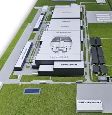 La maquette d'usine de recyclage du papier et du carton développée par ARI Model est une représentation réaliste, détaillée et immersive de l’ensemble du processus de recyclage, depuis la collecte et le tri des déchets jusqu'à la transforma