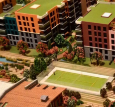 Une maquette industrielle de nouvelle génération, conçue par ARI Model avec des matériaux durables, une précision IA et une technologie d'impression 3D, permettant de donner vie aux visions architecturales. Cette maquette illustre les principale