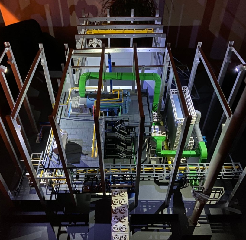 Une maquette physique extrêmement détaillée, illuminée et animée, créée par ARI Maquette pour les exposants du Smart Energies Expo. En combinant l’ingénierie de précision de l’industrie aérospatiale, l’éclairage dynamique programmable et des animatio