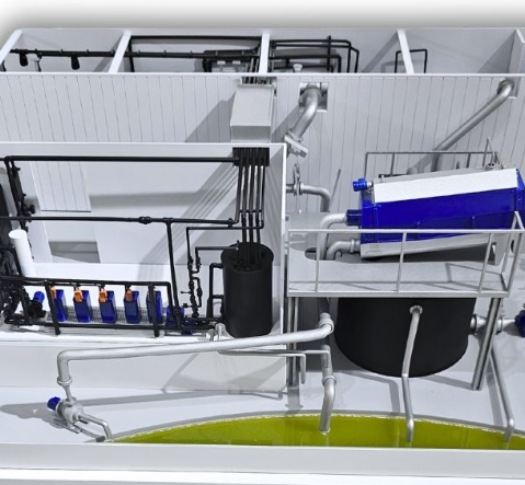 Une maquette physique illuminée et animée d'un réalisme saisissant, créée par ARI Maquette spécialement pour les exposants de Smart Energies Expo. Grâce à une ingénierie de précision de niveau aérospatial, des programmes d’éclairage dynamiques e