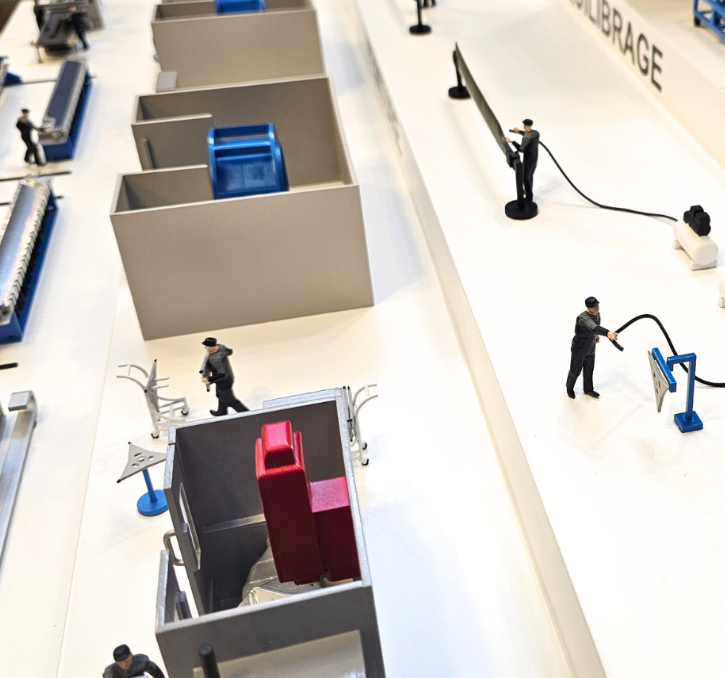 Maquettes physiques personnalisées, illuminées et animées par ARI Maquette pour le Realty Summit, incluant des ensembles résidentiels, centres urbains, pôles commerciaux, projets de villes intelligentes et développements mixtes. Avec des systèmes LED