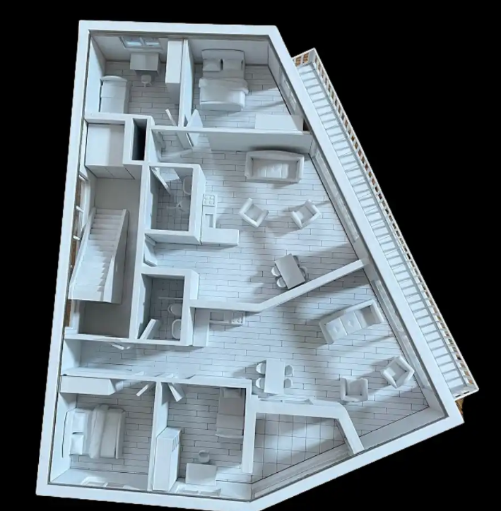 Maquettes physiques sur mesure créées par ARI Maquette pour le Design Week Vienna, intégrant des détails architecturaux, des éléments urbains et des concepts de design durable. Enrichies par des effets lumineux et des animations interactives, ces maq