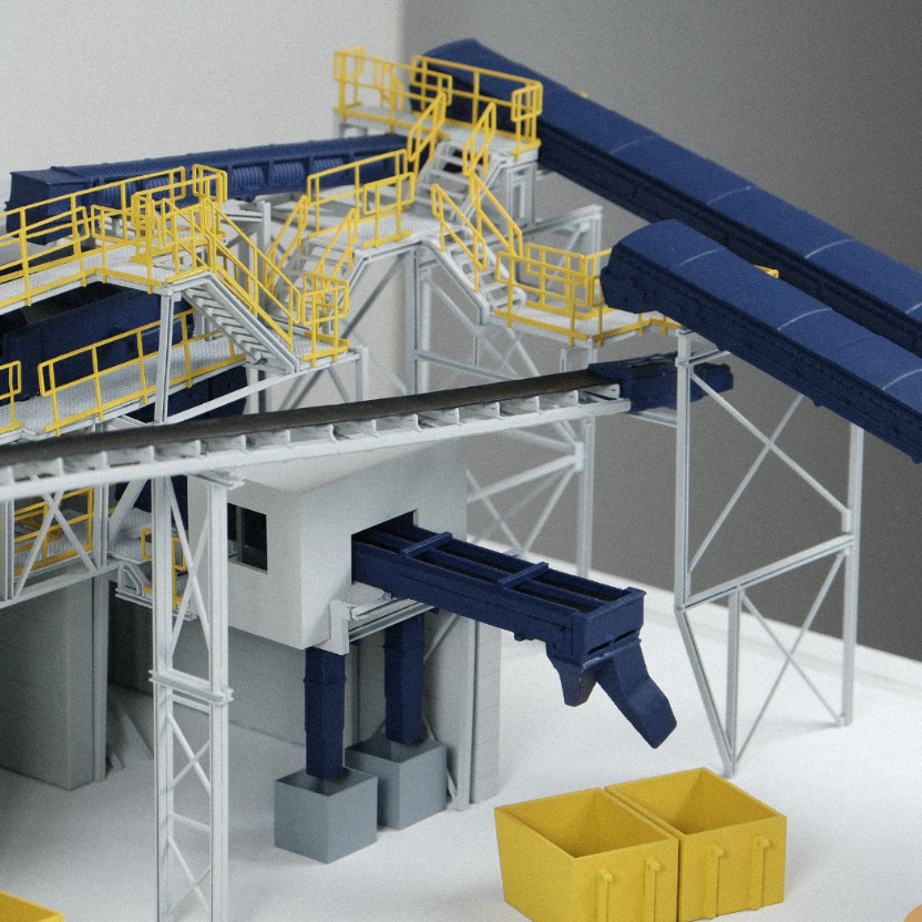 Une maquette architecturale sur mesure conçue par ARI Maquette pour IAA Transportation, combinant effets lumineux, animations et savoir-faire artisanal pour illustrer les innovations en matière de mobilité, de logistique et de systèmes de transport. 