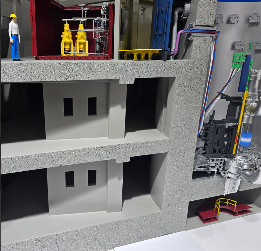 Maquette physique réalisée par ARI Maquette, illustrant les flux d’automatisation, l’architecture d’entrepôt, les systèmes d’intralogistique et la gestion intelligente du matériel pour les exposants d’Intralogistics Europe.